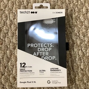 Tech21 Evo Check Protective Case with Drop Protection for Google 3 XL - Black - Picture 1 of 3