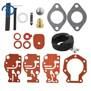 For Johnson Evinrude 439073 431897 6 8 9.9 15 20 HP Carb Carburetor Rebuild Kit - Picture 1 of 8