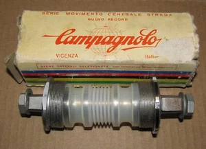 Soporte inferior Campagnolo Nuovo Record 70-SS rosca inglesa 115,5 mm NOS - Imagen 1 de 4