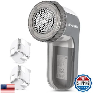 BEAUTURAL Fabric Shaver and Lint Remover, Sweater Defuzzer with 2-Speeds, 2 R - Picture 1 of 5