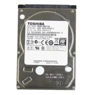 For Toshiba MQ01ABD100 1TB SATA III 5400 RPM 2.5" Internal Laptop Hard Drive - Image 1 of 2