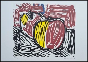 ROY LICHTENSTEIN * Two Red and... *50 x 35 cm*signed lithograph*limited # xx/150 - Bild 1 von 8