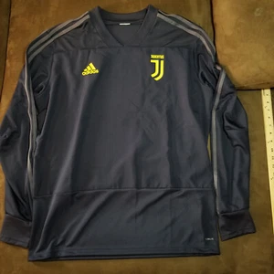 ADIDAS JUVENTUS PULLOVER JERSEY JACKET SWEATSHIRT MENS XL - Picture 1 of 11