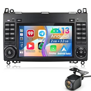 DAB+ Autoradio Für Mercedes Benz A/B Klasse Sprinter Viano Vito W639 Navi GPS BT - Bild 1 von 12