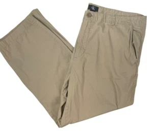 Calvin Klein Lighweight Cotton Twill Khaki Chino Pants Classic Preppy 40x30 - Picture 1 of 12