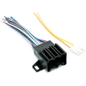 Car Stereo CD Player Aftermarket Radio Wiring Harness Install Plug for Chevrolet - Picture 1 of 6