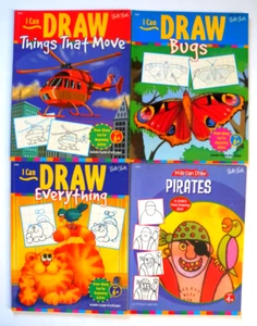 I Can Draw Series: Things That Move-Bugs-Everthing-Pirates Walter Foster Books - Imagen 1 de 13