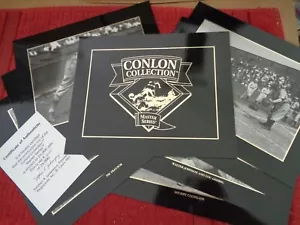 1993 CONLON BASEBALL - MASTER SERIES I - 8 x 10 PHOTO CARDS (1) COMPLETE SET - Picture 1 of 5