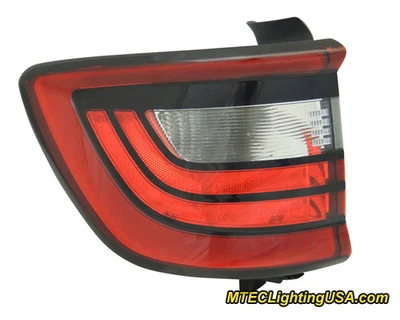 Conjunto de lámpara de luz trasera lateral izquierda TYC para Dodge Durango 2014-2015 Foto 1 de 2