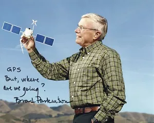 Brad Parkinson signed autograph creator of GPS inventor 8x10 photo #5 - Picture 1 of 1