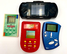 UNO Electronic Monopoly Slots PVP & MGM Slots Handheld Games Parts Only Lot of 4