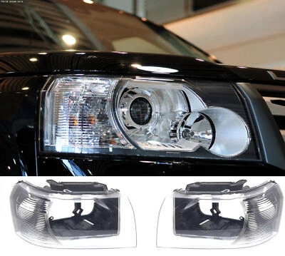 For Land Rover Freelander 2 L359 2007 -2012 Lens Cover Headlight LH + RH Pair  - Image 1 of 3