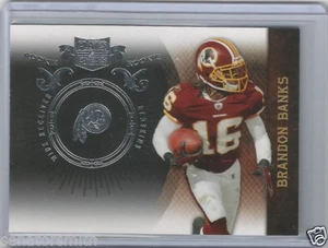 2010 Panini Plates & Patches Silver Brandon Banks Rookie pre CFL Ti-Cats RC /100 - Bild 1 von 2