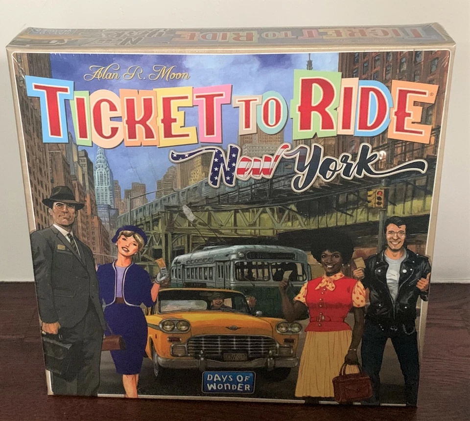 Ticket to Ride: New York City Strategy Board Game - Image 1 of 1