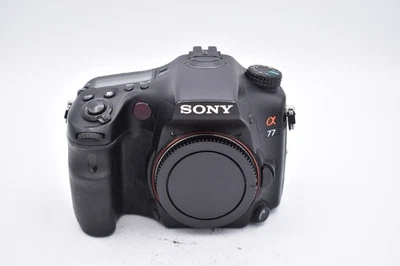 Sony Alpha SLT-a77 DSLR Camera Body, Black {24.3MP} (For Parts & Repair) - Image 1 of 4