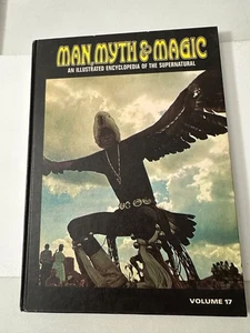 MAN, MYTH & MAGIC Hardcover BOOK Vol 17 Illus Encyclopedia of Supernatural-1970! - Picture 1 of 11