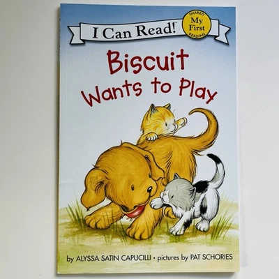 BISCUIT WANTS TO PLAY I Can Read! My First Shared Reading Book (2001) - Image 1 of 2