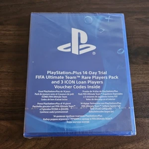 PlayStation Plus 14 Day Trial + Fifa Ultimate Team Rare Players Pack | Sealed. - Picture 1 of 1