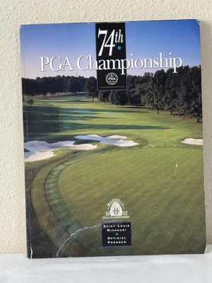 1992 74th PGA Championship St. Louis Missouri Program - Image 1 of 4