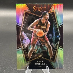 Evan Mobley #110 Silver Prizm 2021-22 Panini Select - Premier Level - Imagen 1 de 2