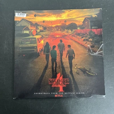 Stranger Things Season 4 Soundtrack USED TWO COPIES OF SIDE C/D SEE DESCRIPTION - Image 1 of 4
