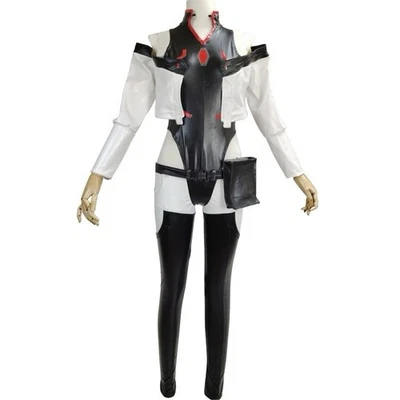 Punk Lucy Cosplay Costume Outfit Halloween Dress Suit Jumpsuit Belt Fancy Dress  - Image 1 of 3