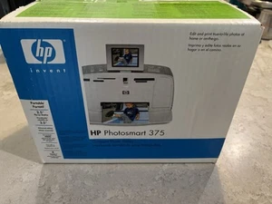 HP Photosmart 375 Compact Color Photo Printer-New Sealed - Picture 1 of 4
