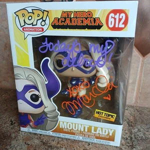 Funko POP! 612 My Hero Academia MOUNT LADY signed handsigniert von Jamie Marchi - Bild 1 von 11