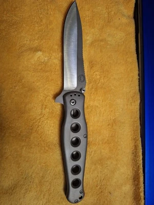 Benchmade Harley-Davidson 13900 TI Fender Monolock Discontinued Folding Knife - Image 1 of 4