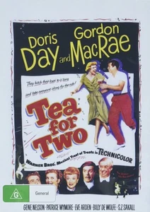 Tea for Two (DVD) Doris Day Doris Day & Pat Boone Gordon MacRae Gene Nelson - Picture 1 of 3