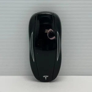 Tesla 2016-2020 Model S Smart Key Remote Fob ( FCC AQO002 E 1455940-00-B )-Used. - Picture 1 of 5