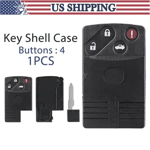 For 2004 - 2011 Mazda RX8 Keyless Remote Car Key Shell Case Fob NFY7-67-5RYB - Picture 1 of 10