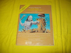 X2 CASTLE AMBER DUNGEONS & DRAGONS TSR 9051 - 2 MODULE TOM MOLDVAY - Picture 1 of 2