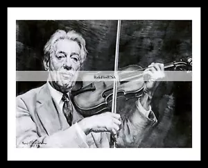 1943-rpt Friedrich FRITZ KREISLER Violine Austrian Violinist NY Karikatur MATTED - Bild 1 von 1