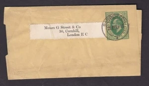 Soth Africa Cape Good Hope BARBERTON ½d Stationery wrapper to London 1911 - Picture 1 of 2