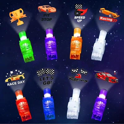 32 PIEZAS Luces de Dedo de Carreras Luces LED Juguetes Coche de Carreras Tema Fiesta Favores para Niño Foto 1 de 4