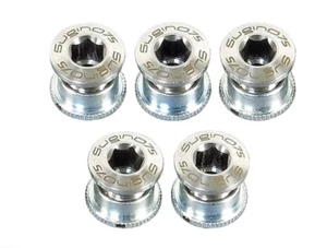 Sugino Chainring Fixing Bolt & Nut Set For Sugino75 Series (5pc/set) - Picture 1 of 3