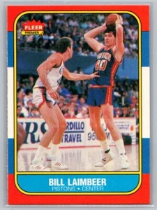 Bill Laimbeer 1986 Fleer #61 - Picture 1 of 2