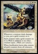 Aurification PL Onslaught MTG Magic The Gathering White English Card