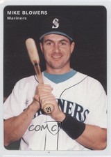 1994 Mother's Cookies Seattle Mariners Stadium Giveaway Mike Blowers #17