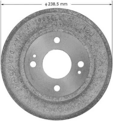 Tambor de freno Bendix PDR0606 para Honda Civic 88-91 Foto 1 de 3