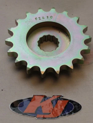 Piñón de desplazamiento Yamaha FZ 750 FZR1000 piñón offset 16 dientes 530 7 mm offset Foto 1 de 2