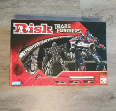 Risk Transformers Cybertron Battle Edition Parker Brothers Missing Rulebook PO - Image 1 of 3