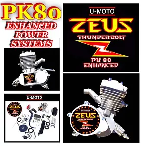 DIY 2-STROKE 66CC/80CC MOTORIZED BIKE ENGINE KIT PERFORMANCE PK80 - Picture 1 of 10