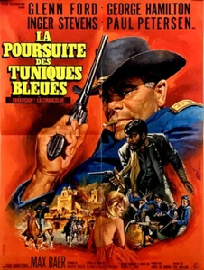 Glenn Ford George Hamilton A TIME FOR KILLING Phil Karlson 1967 24x32 - Picture 1 of 1