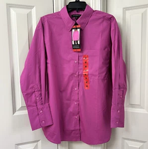 Banana Republic Ladies' Button Front Shirt, Size-M, Pink - Picture 1 of 4