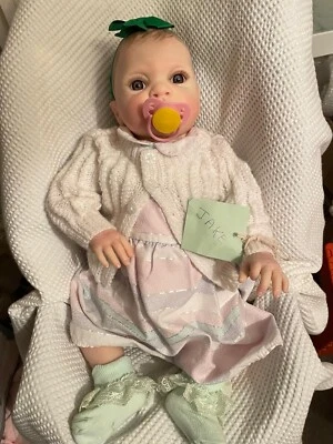 JAKE reborn girl Bountiful baby Jake Professionally weighted to 7.04 lbs - Image 1 of 4