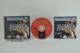 Ultimate Fighting Championship Video Box - Sega Dreamcast - DC