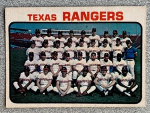 1973 TOPPS #7 TEXAS RANGERS TEAM NRMT+ - NICE CARD !!!!! - Bild 1 von 2