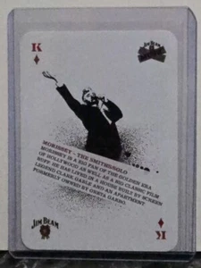 Tarjetas de juego de música Jim Beam 2006 Morrissey The Smiths/Solo King of Diamonds - Imagen 1 de 2